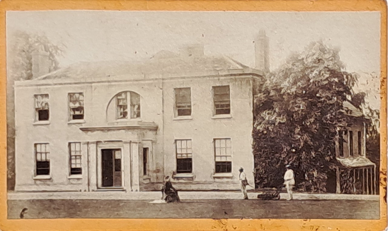 Photograph - Unidentified early 19th century house