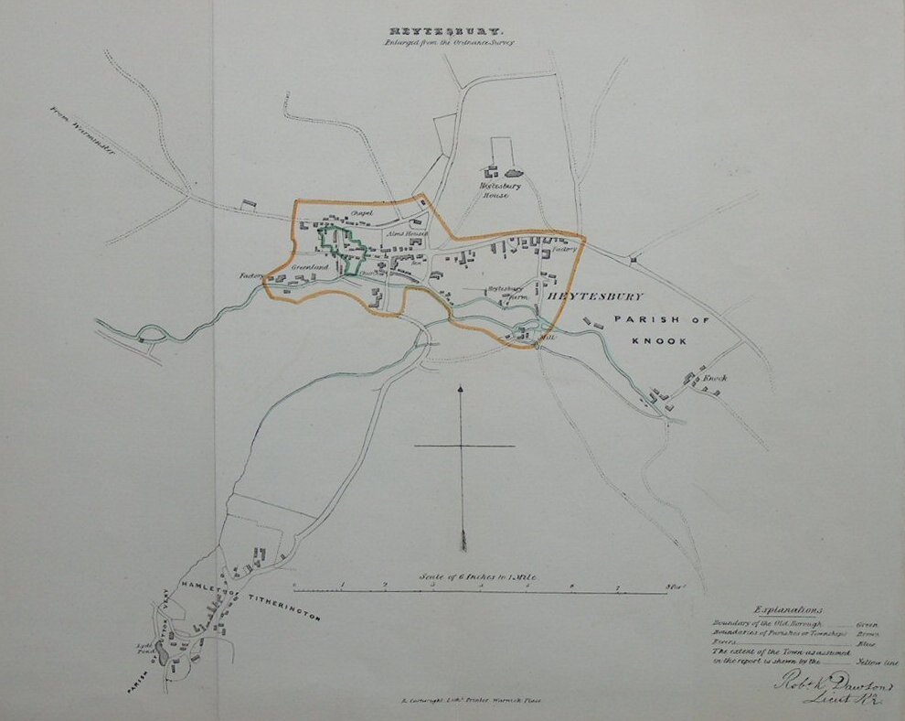Map of Heytesbury - Heytesbury