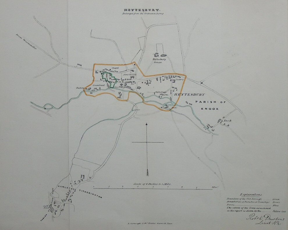 Map of Heytesbury - Heytesbury