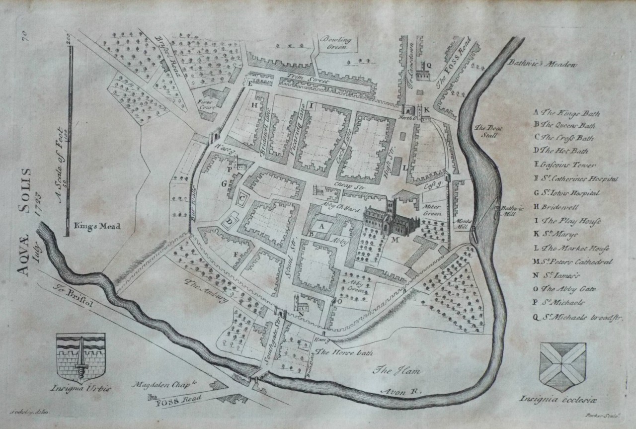 Map of Bath - Bath