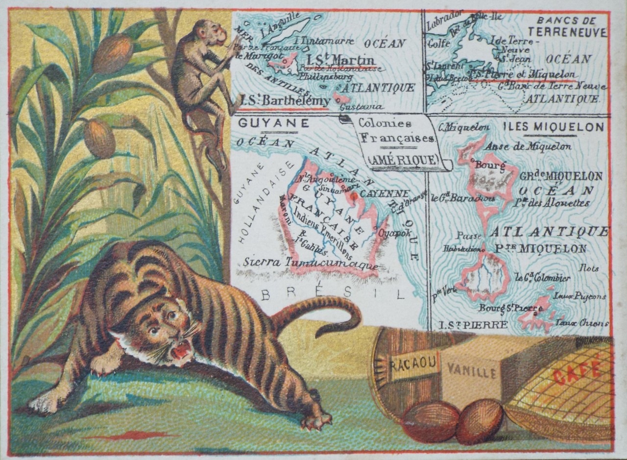 Map of West Indies