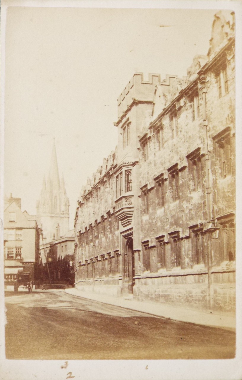 Photograph - Oriel Street, Oxford