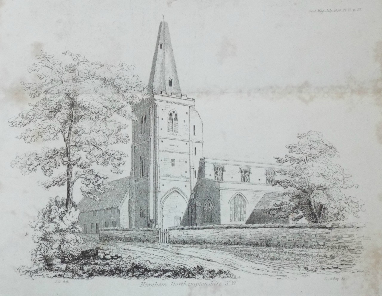 Print - Newnham, Northamptonshire S.W. - Askey