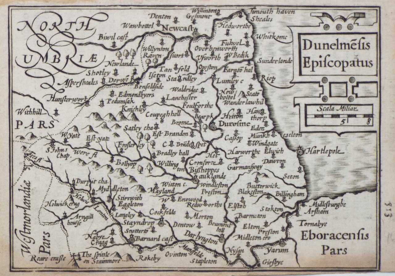 Map of Durham - Keere