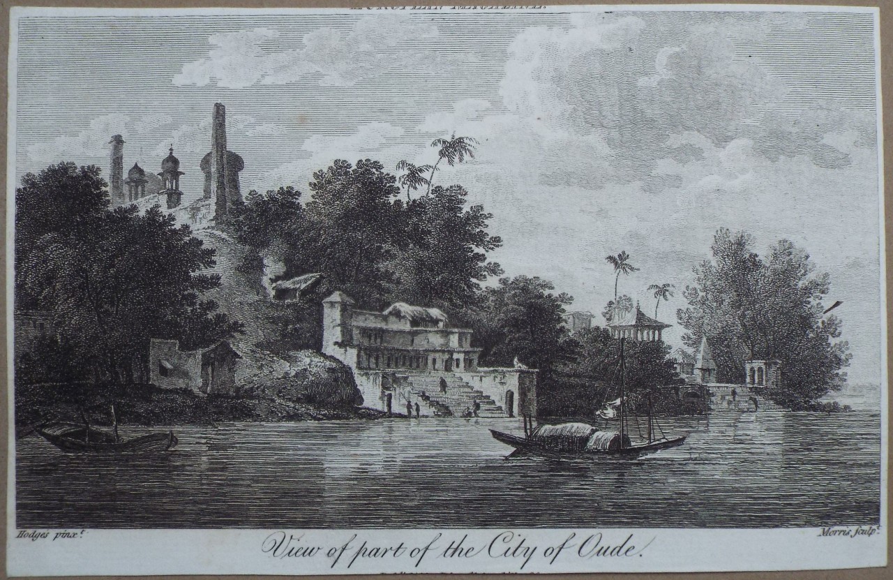 Print - View of part of the City of Oude. - 