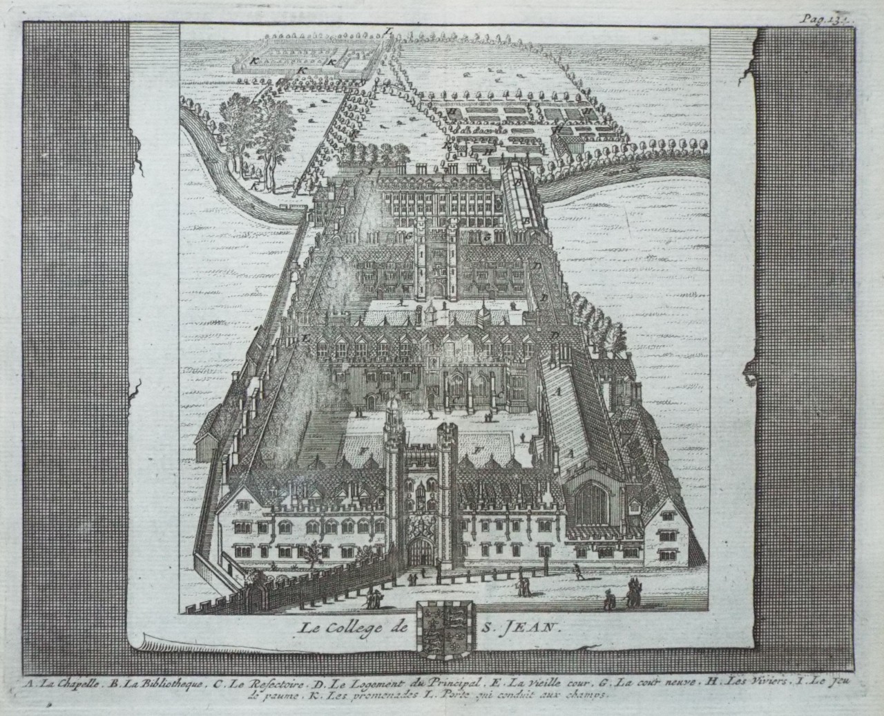 Print - Le College de S. Jean.