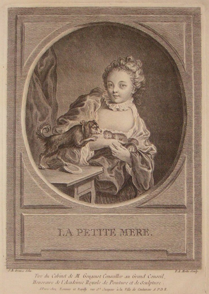 Print - La Petite Mere - Moitte
