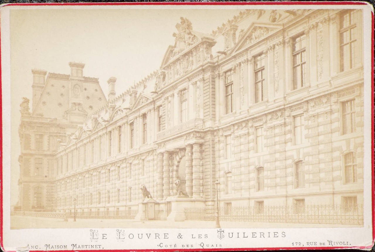 Photograph - Le Louvre & les Tuileries Code des Quais