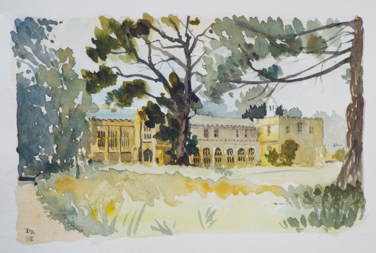 Watercolour - Forde Abbey