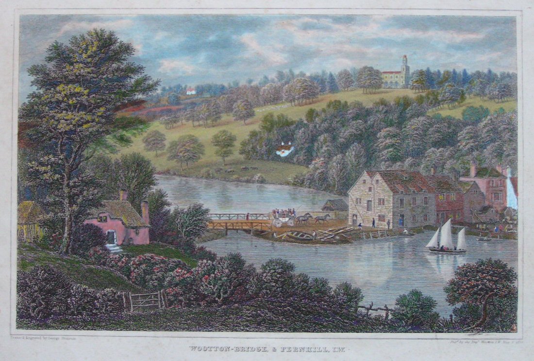 Print - Wootton-Bridge & Fernhill. I.W. - Brannon