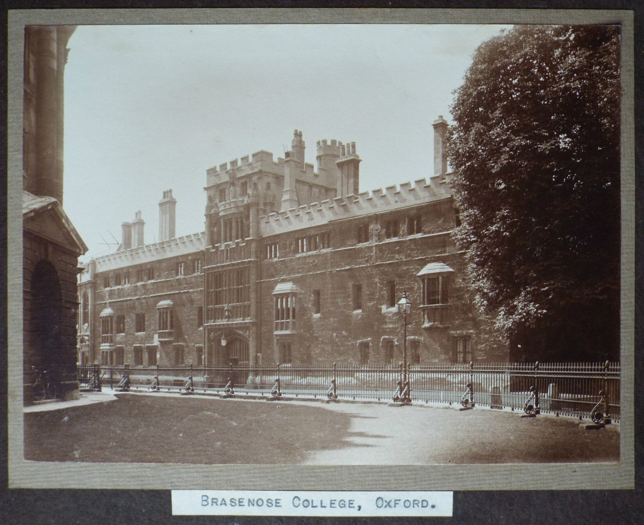 Photograph - Brasenose College, Oxford.