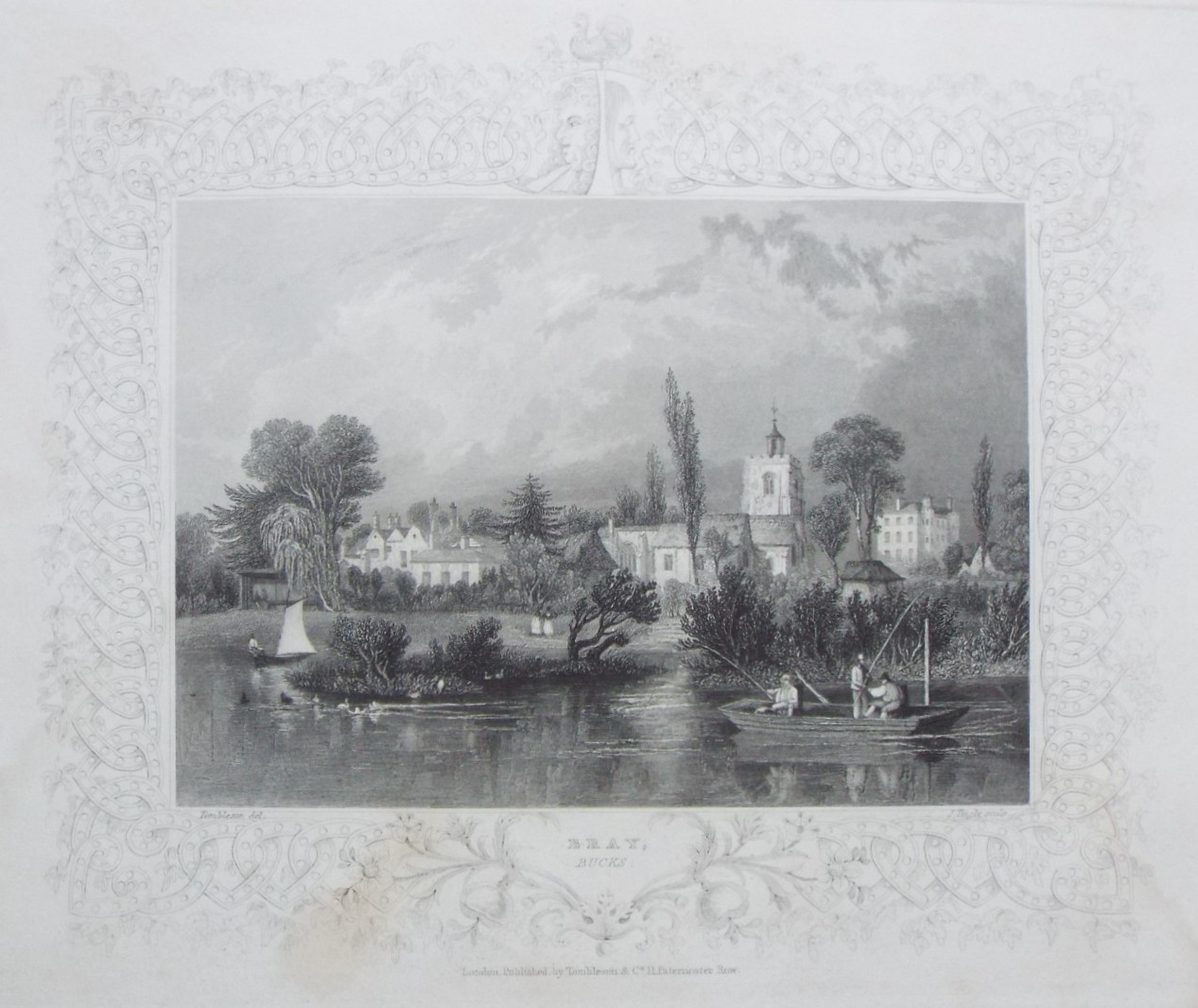 Print - Bray, Bucks. - Tingle