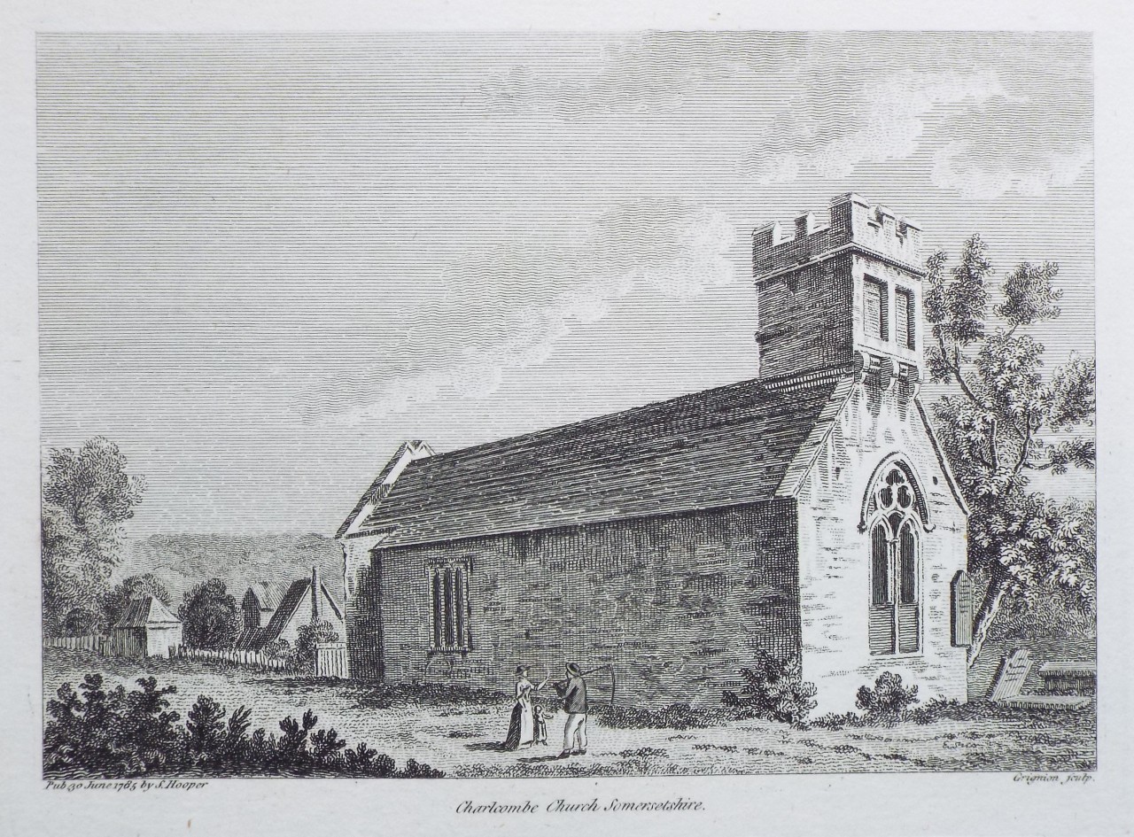 Print - Charlcombe Church, Somersetshire. - 