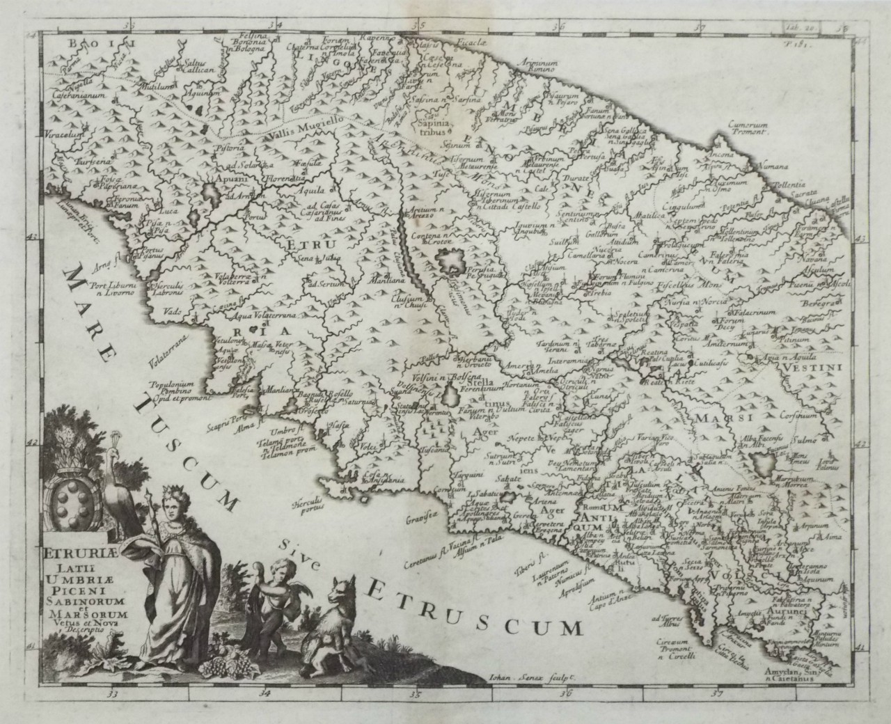 Map of Etruria
