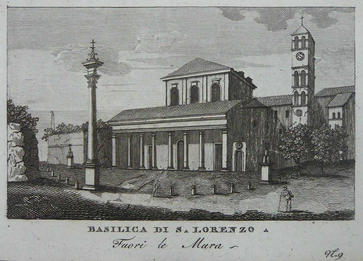 Print - Basilica di S.Lorenzo. Fuori le Mura