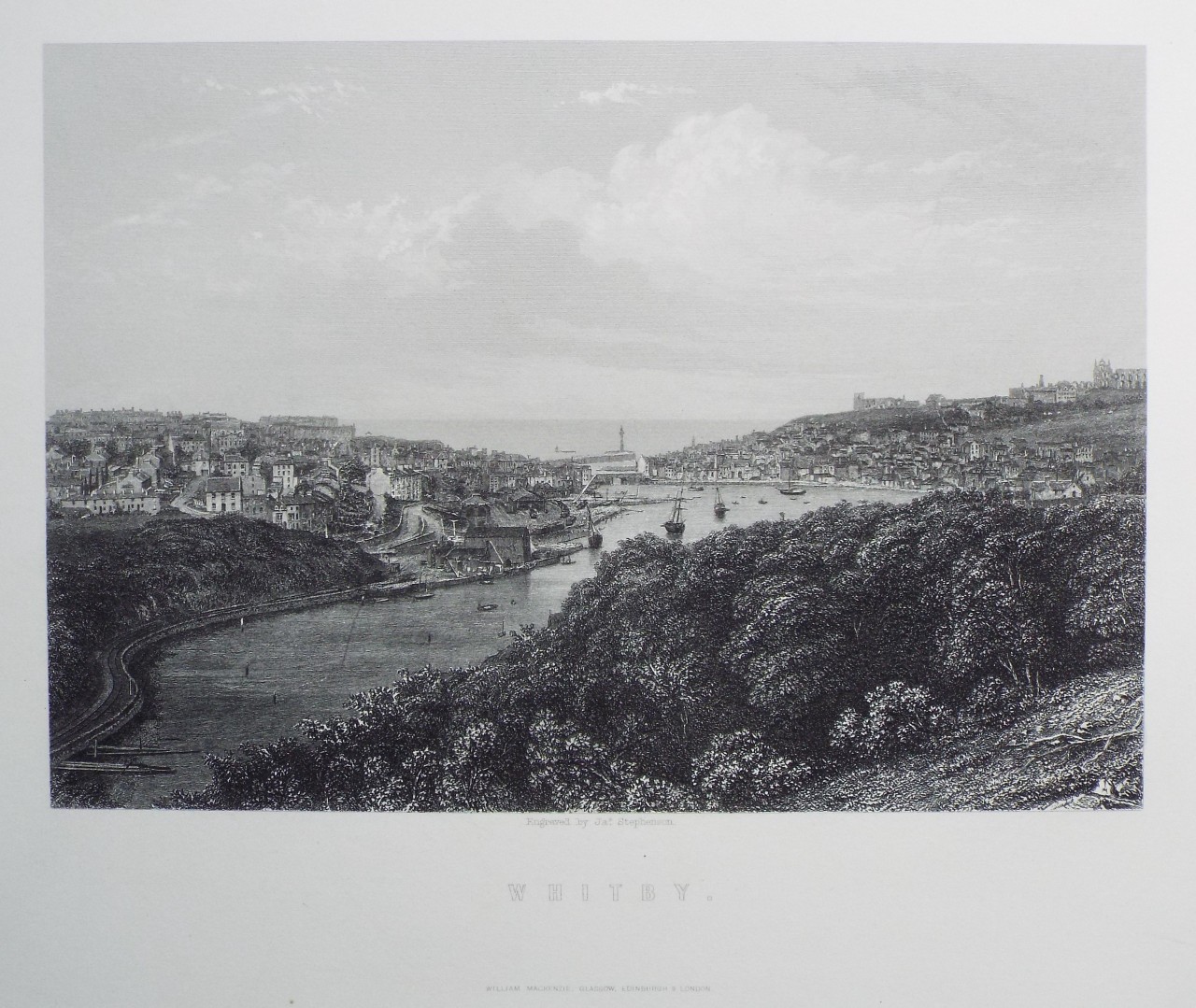 Print - Whitby. - Stephenson