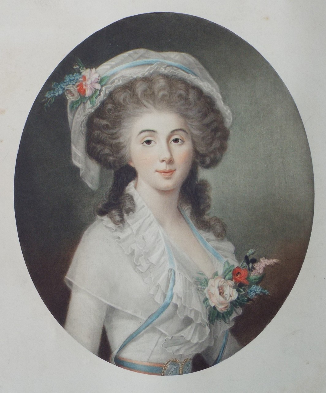 Print - Portrait of a young woman