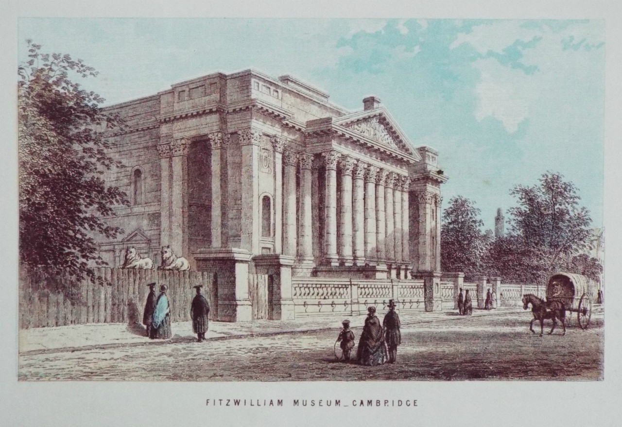 Chromo-lithograph - Fitzwilliam Museum - Cambridge.