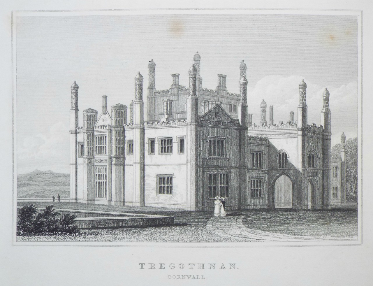 Print - Tregothnan. Cornwall. - Bond