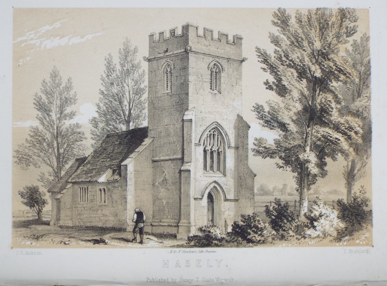 Lithograph - Hasely. - Brandard