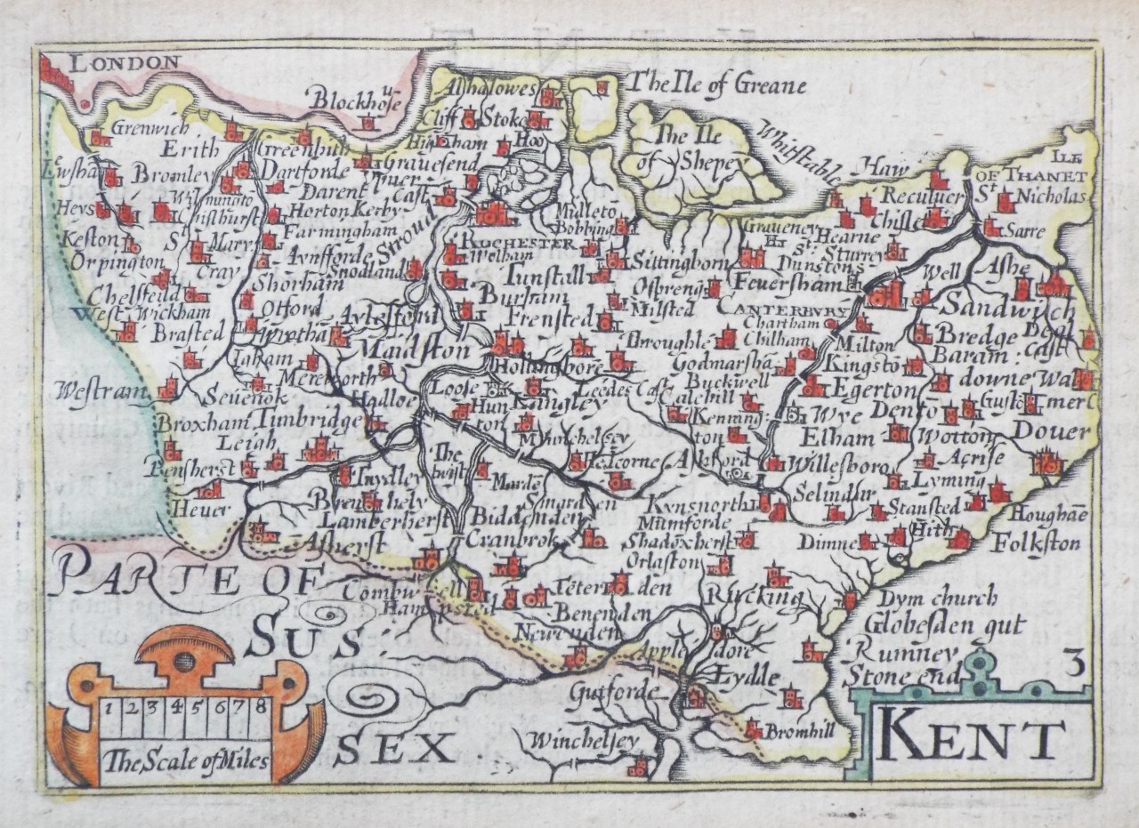 Map of Kent