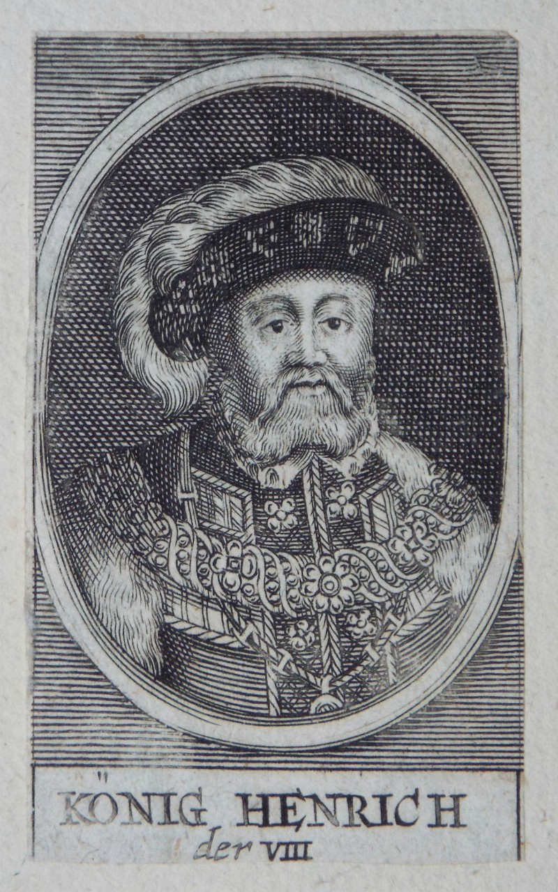 Print - Konig Henrich der VIII