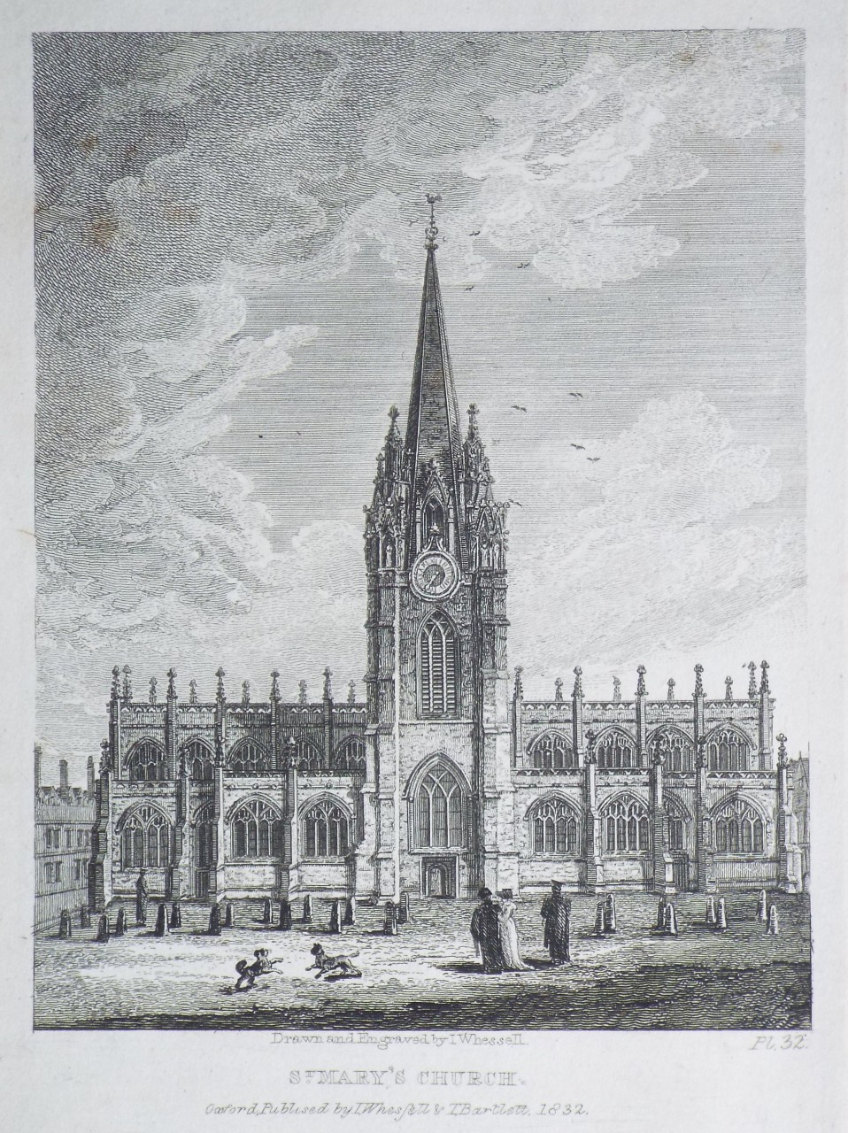 Print - St. Mary's Church. - Whessell