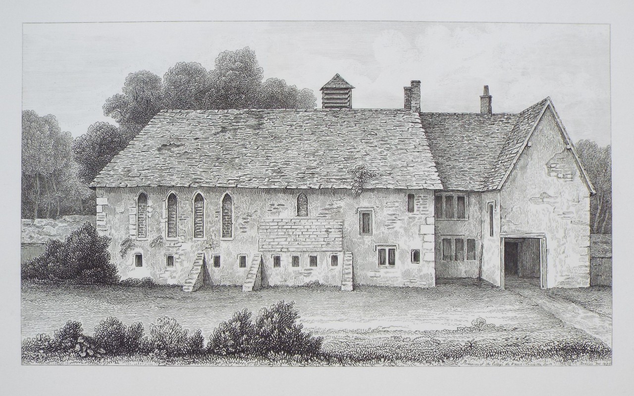 Print - College de Vaux, Harnham