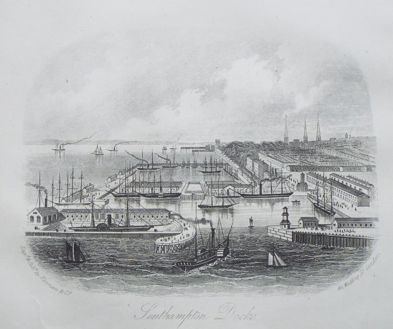 Steel Vignette - Southampton Docks - Newman