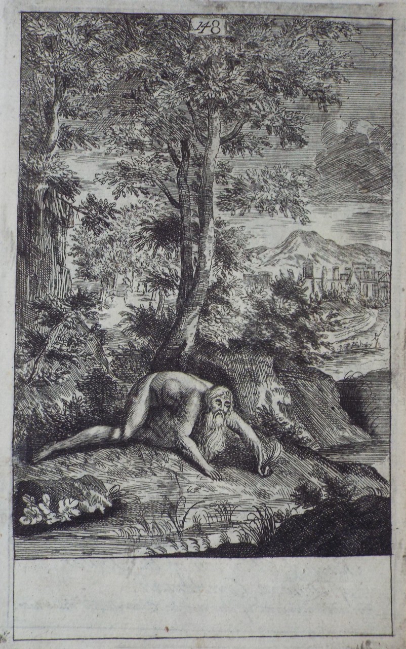 Print - Nebuchadnezzar in the wilderness