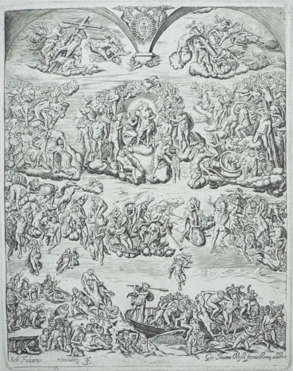 Etching - The Last Judgement - Falcaro