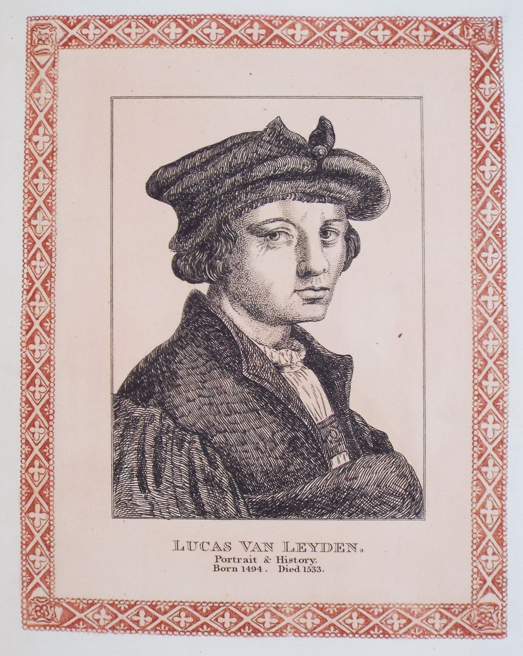 Etching - Lucas Van Leyden. - Girtin