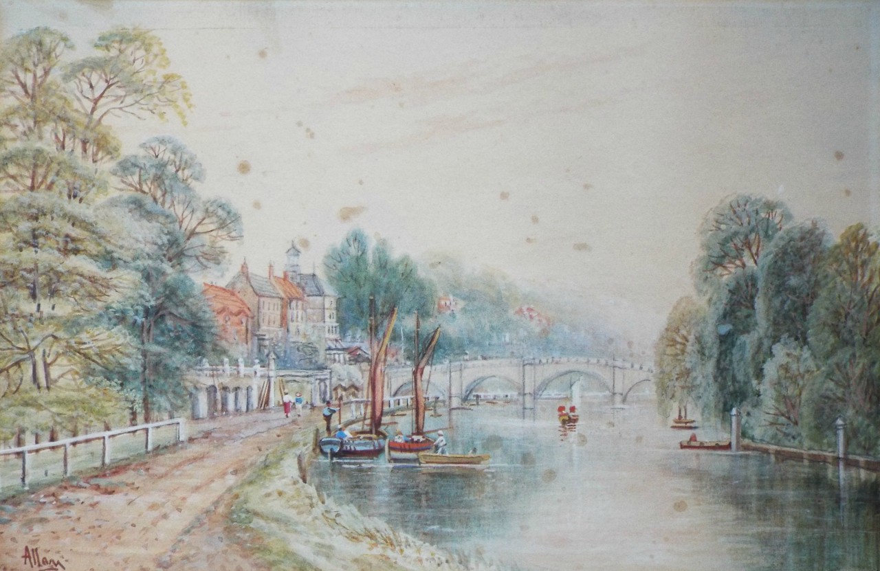 Watercolour - Richmond Bridge, Surrey