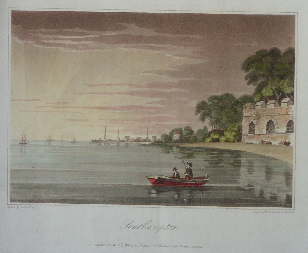 Aquatint - Southampton - Medland