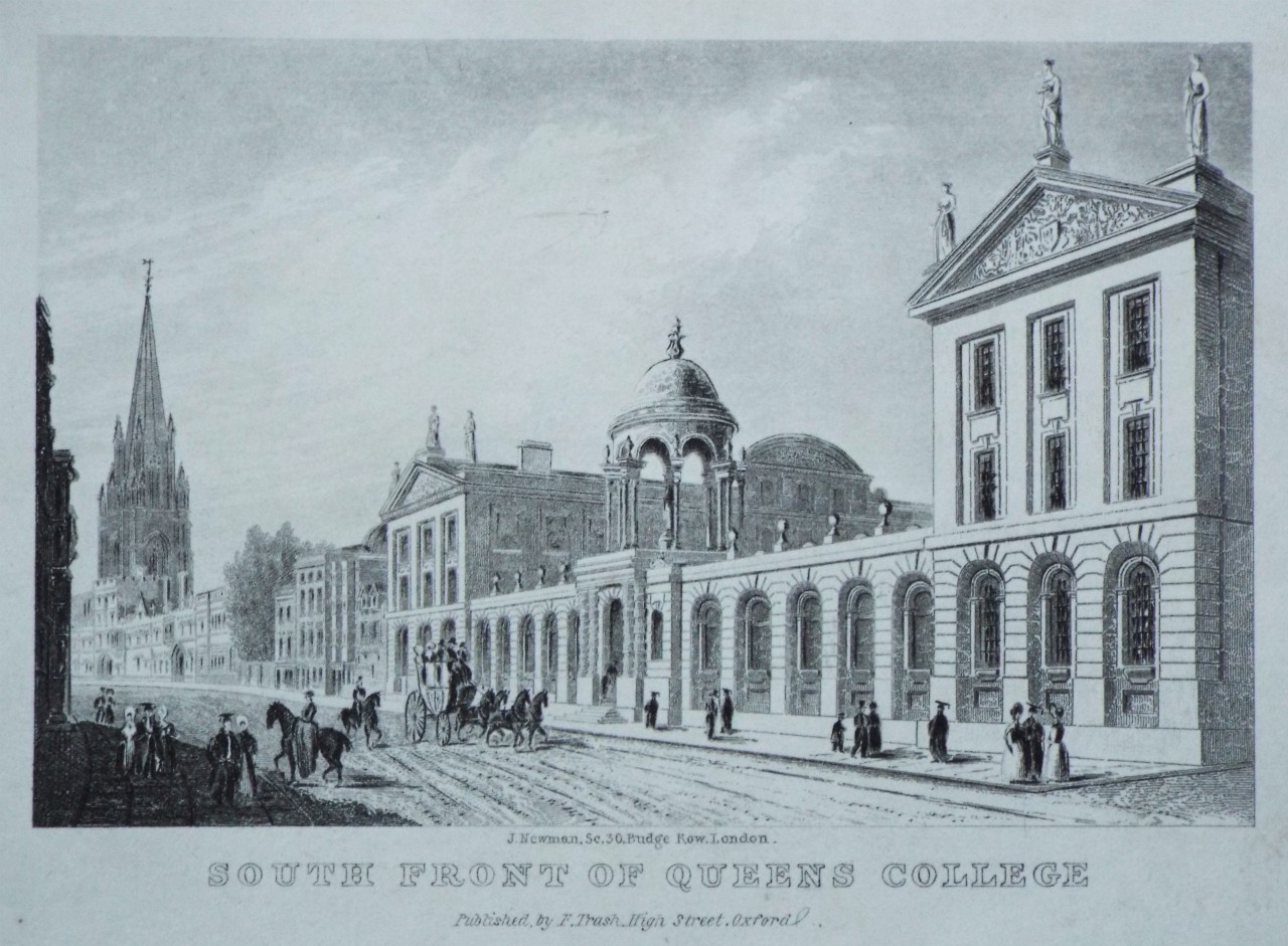 Print - South Front of Queens College - Newman