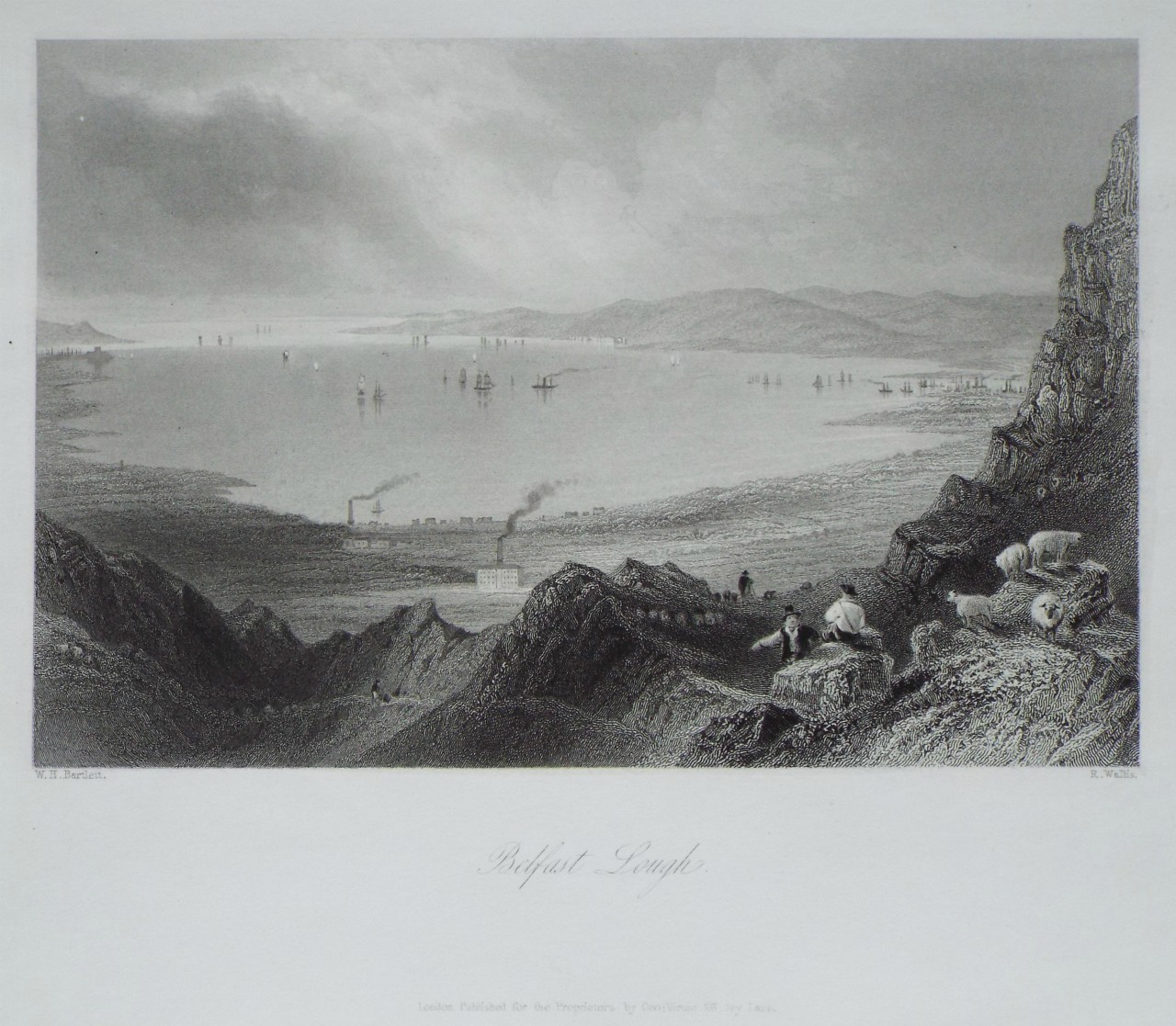 Print - Belfast Lough - Wallis