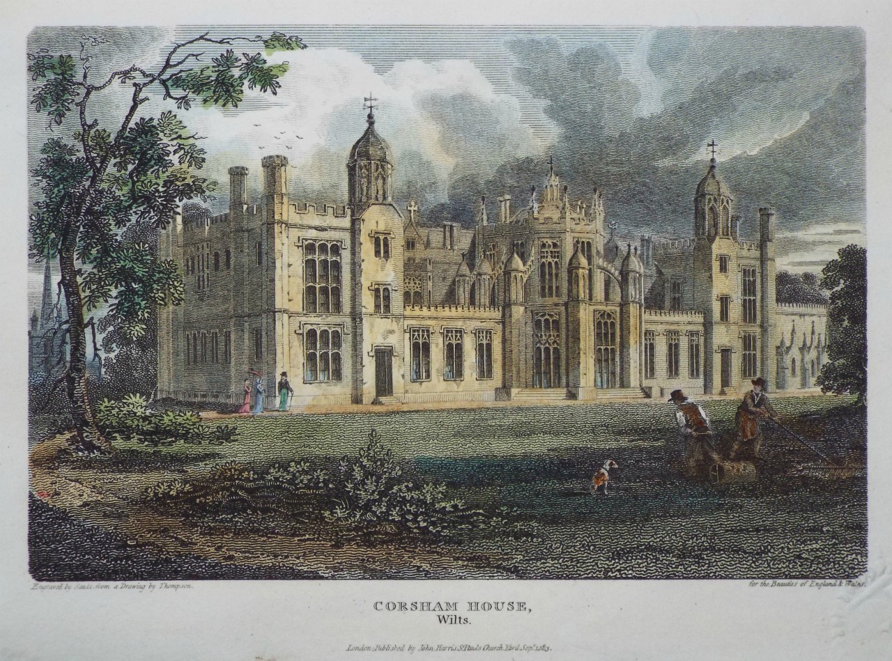 Print - Corsham House, Wilts. - 