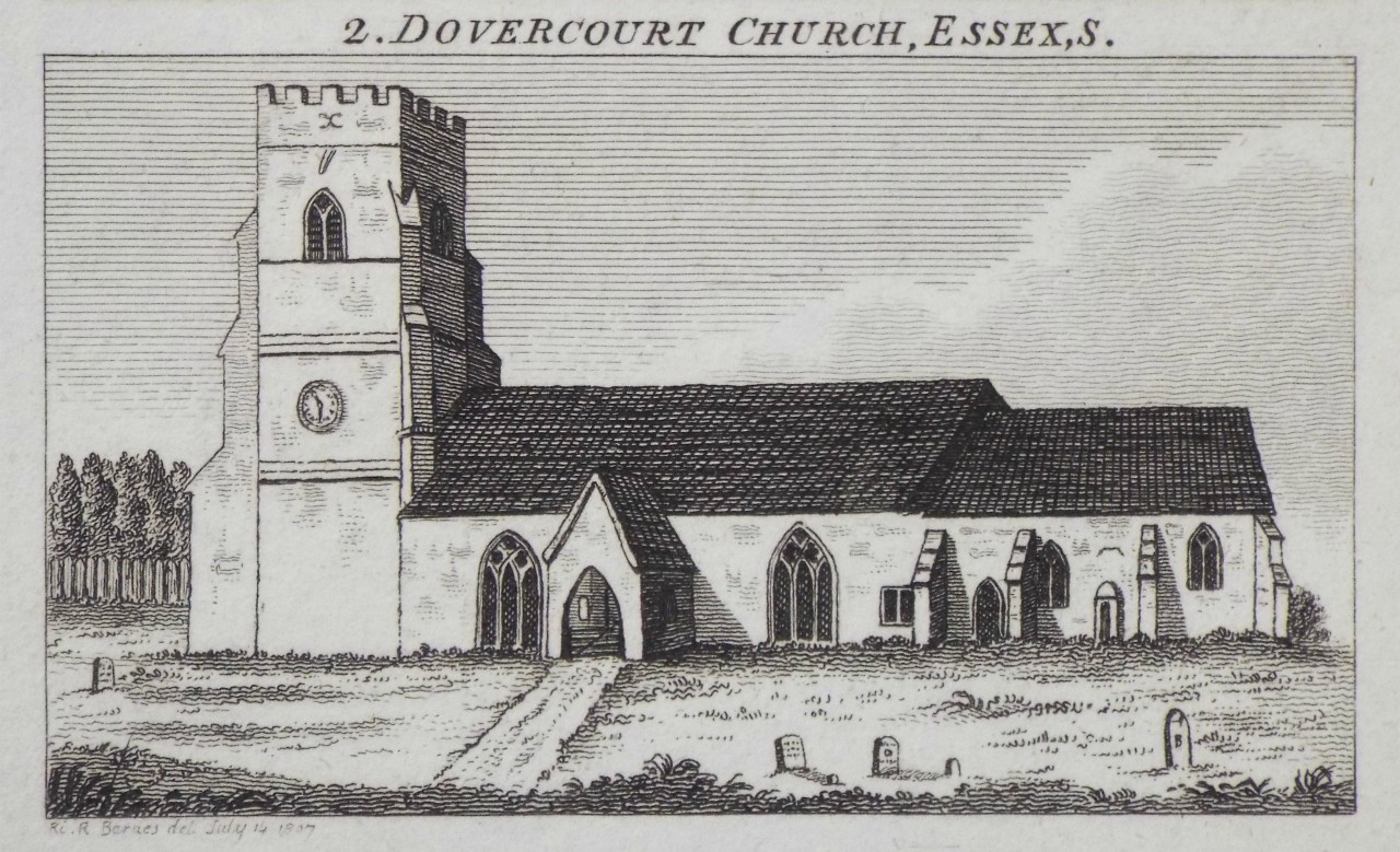 Print - 2. Dovercourt Church, Essex, S.