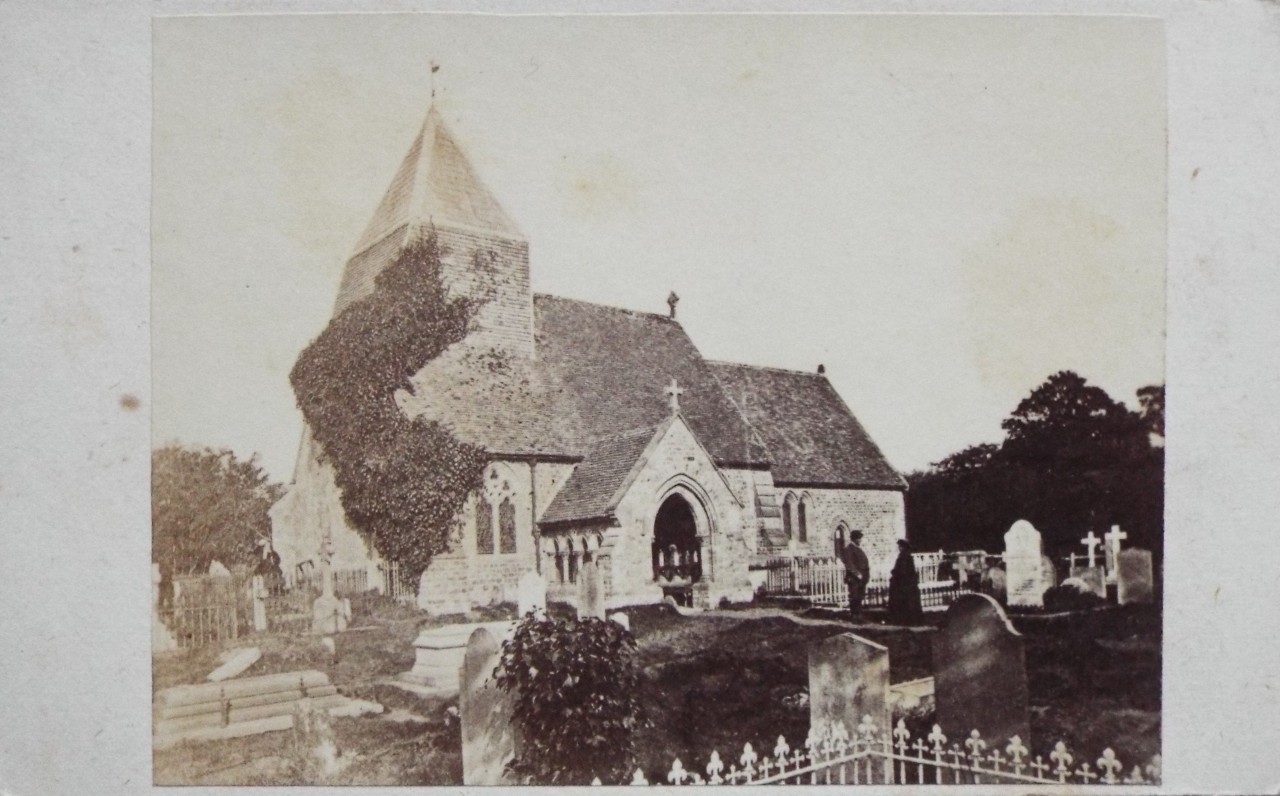 Photograph - Hollington Church.