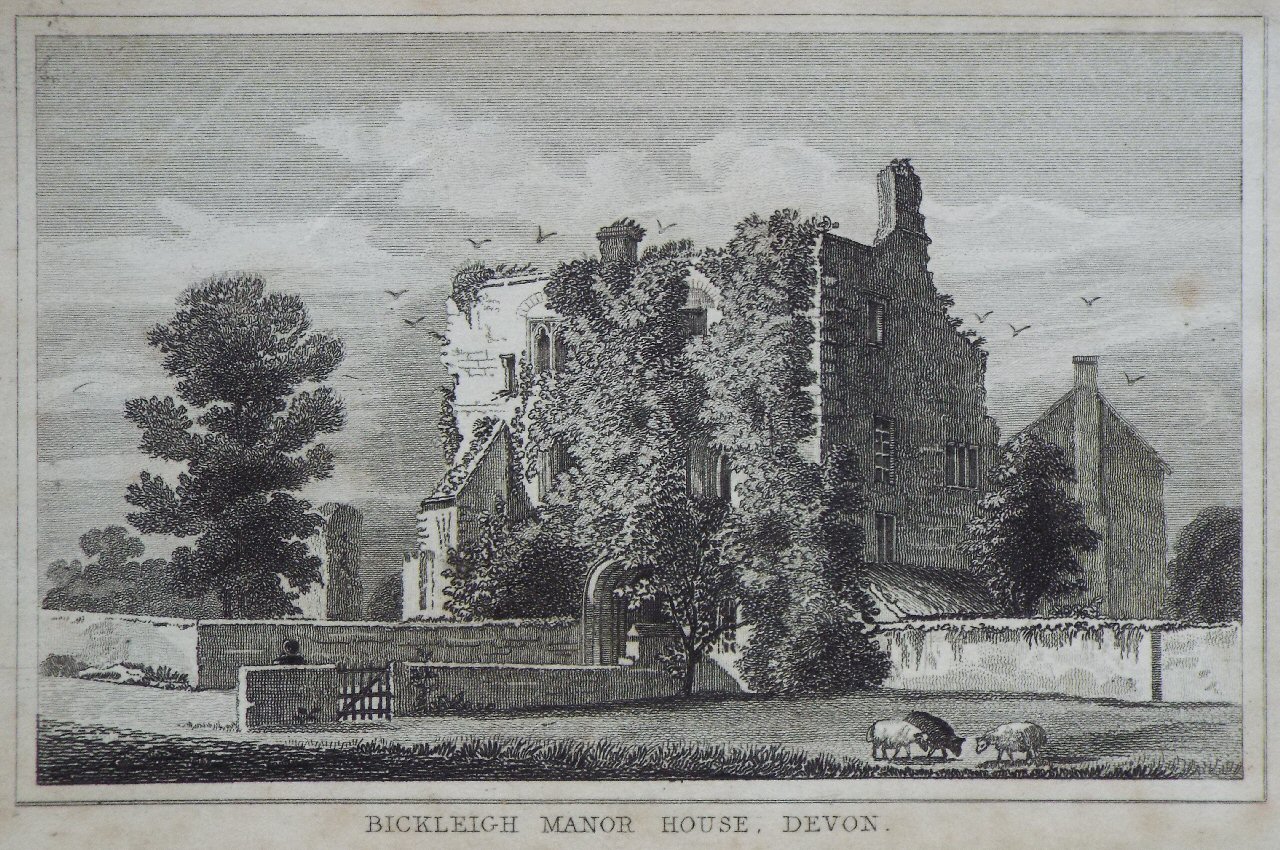 Print - Bickleigh Manor House, Devon.