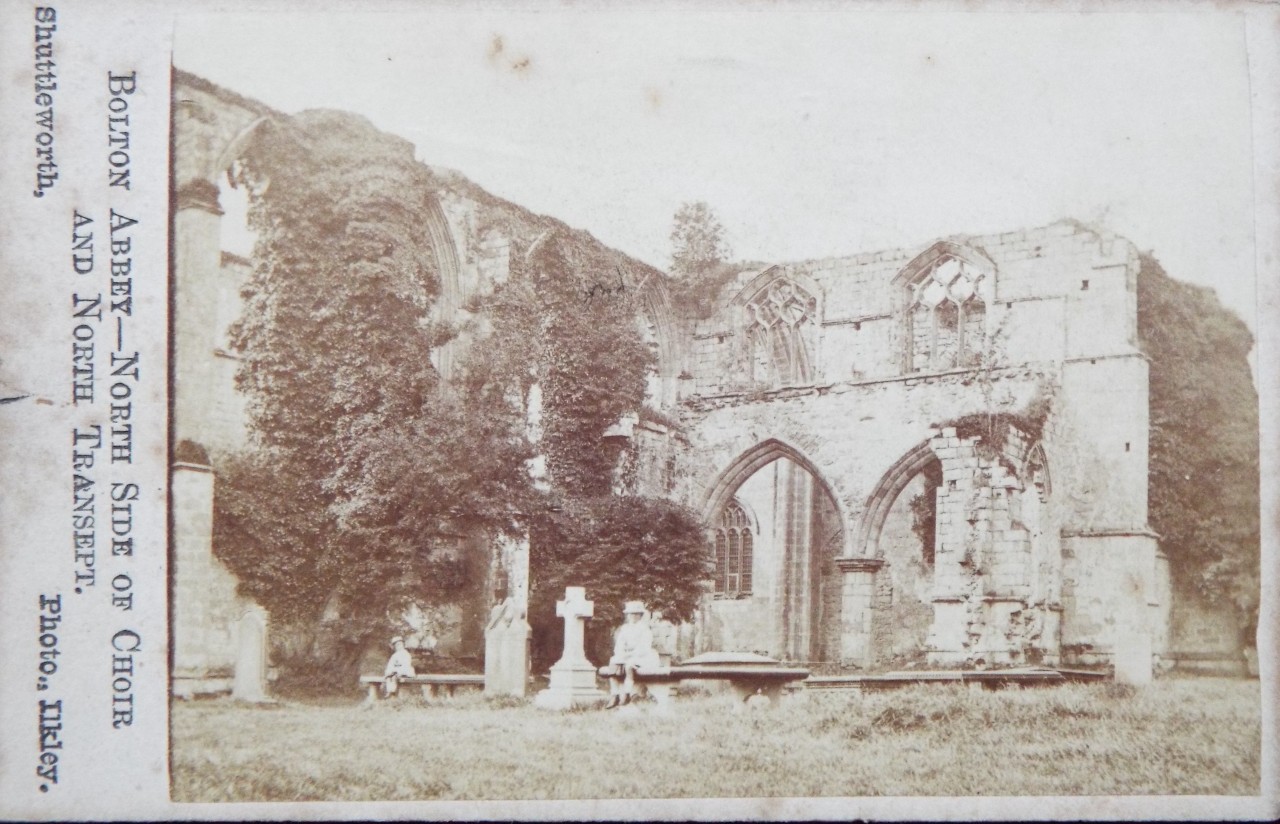 Photograph - Bolton Abbey - North Side of the Choir and North Transept.