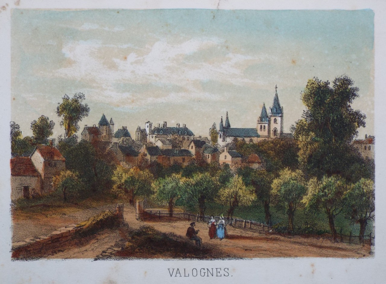 Lithograph - Valognes.