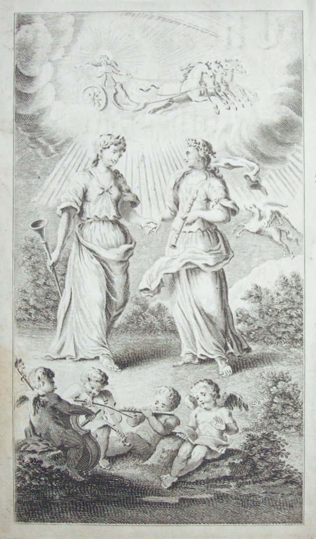 Print - (Clio & Euterpe) - Roberts