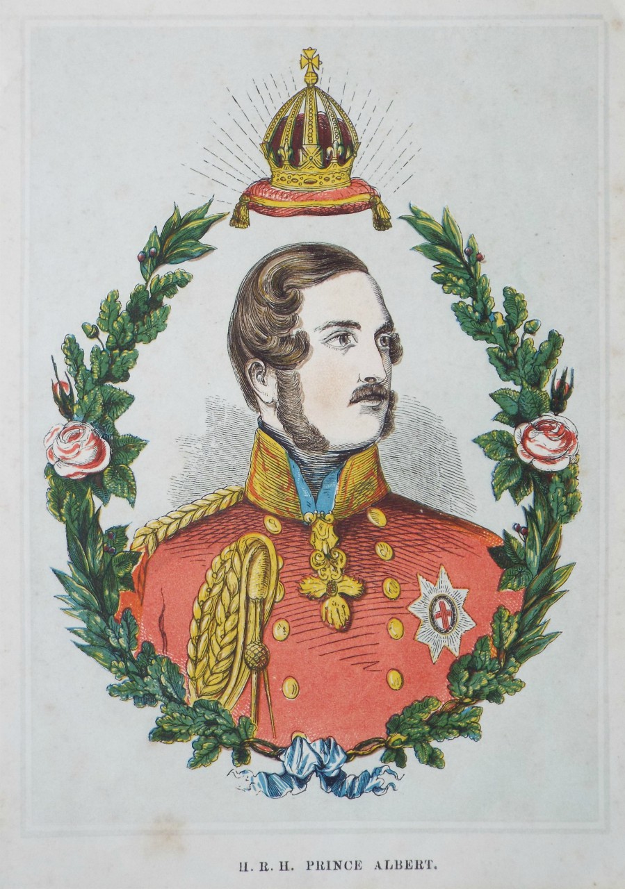 Chromo-lithograph - H. R. H. Prince Albert.