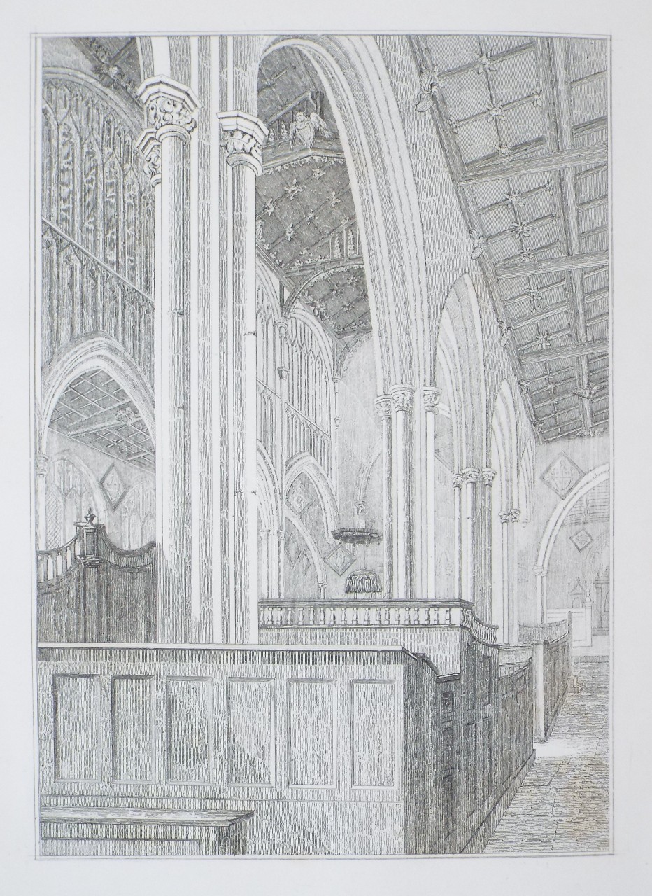 Print - Interior of St.Thomas's Church