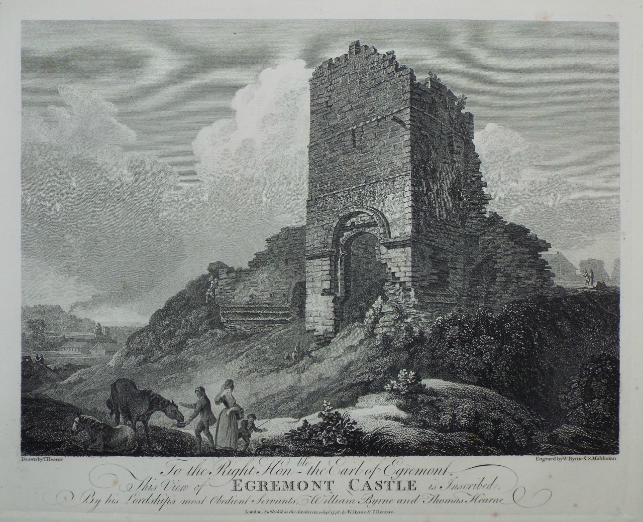 Print - Egremont Castle - Byrne