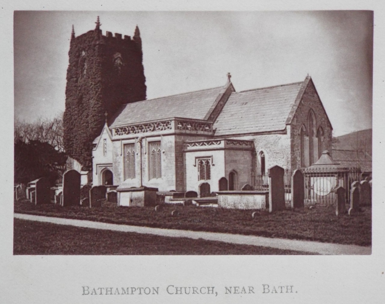 Photorraph - Bathampton Church, near Bath.