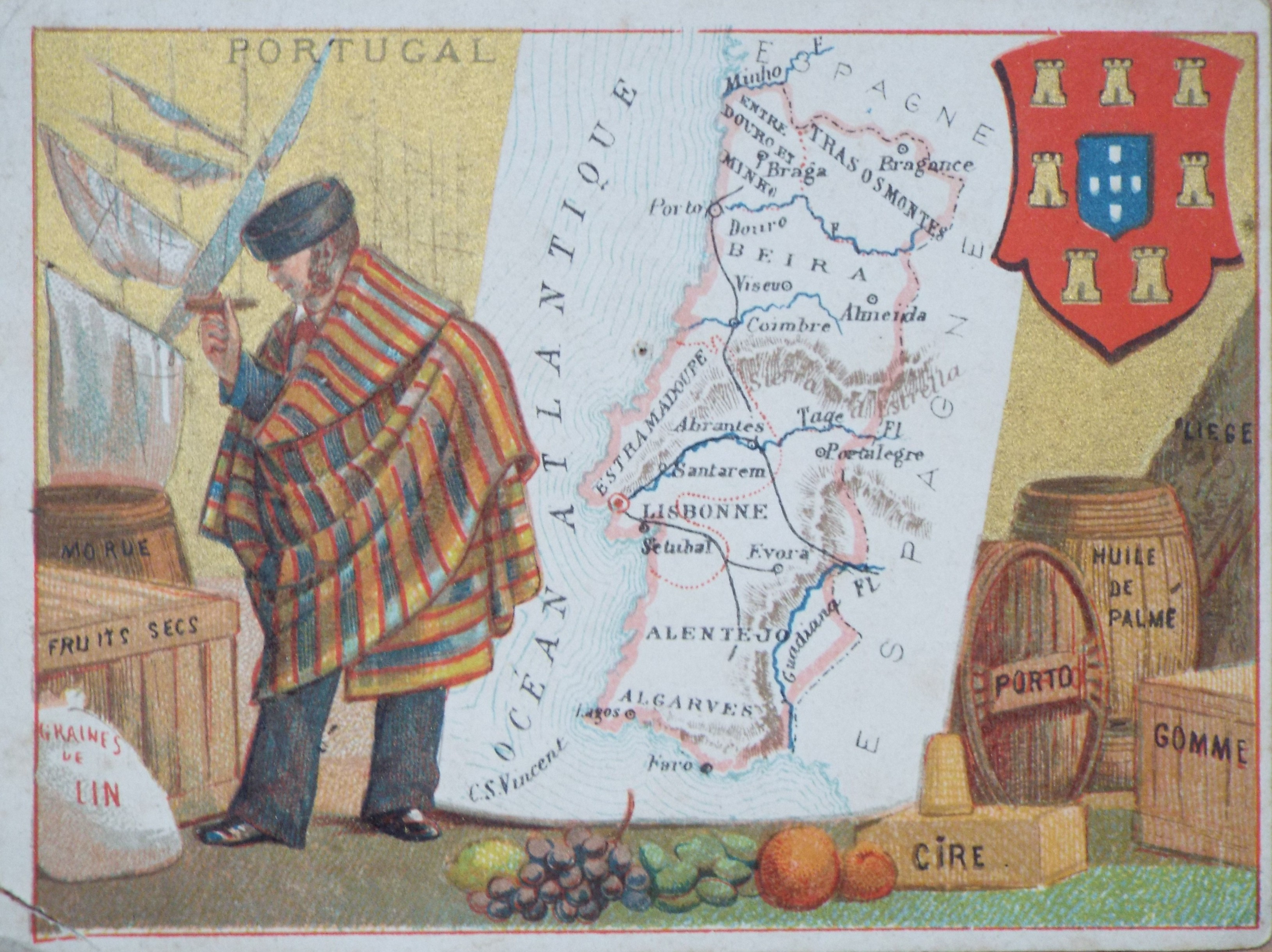 Map of Portugal