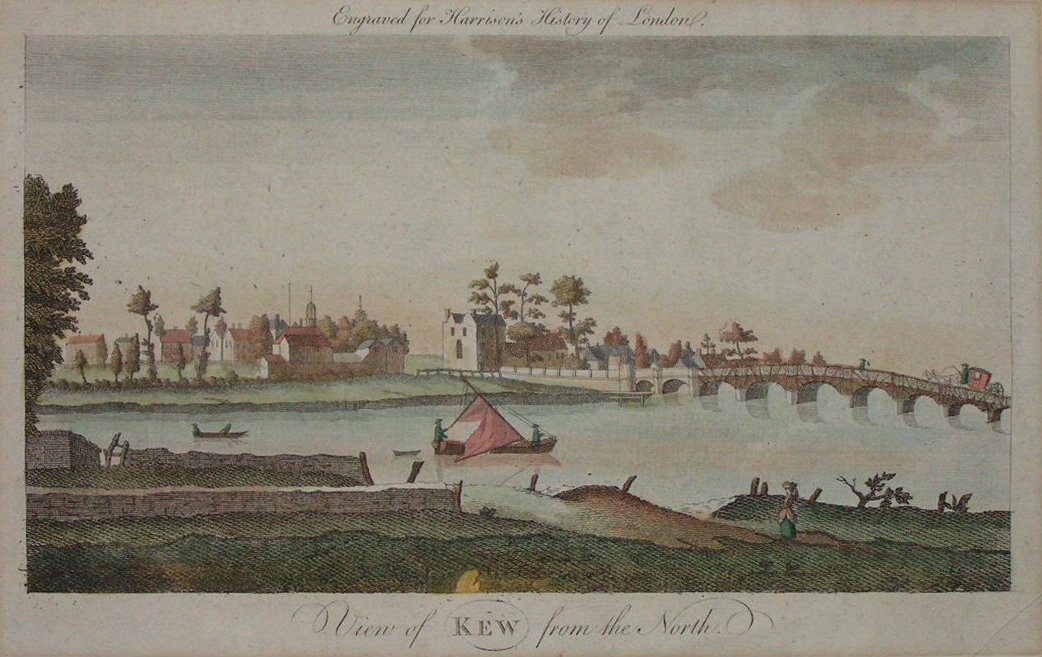Print - View of Kew from the North