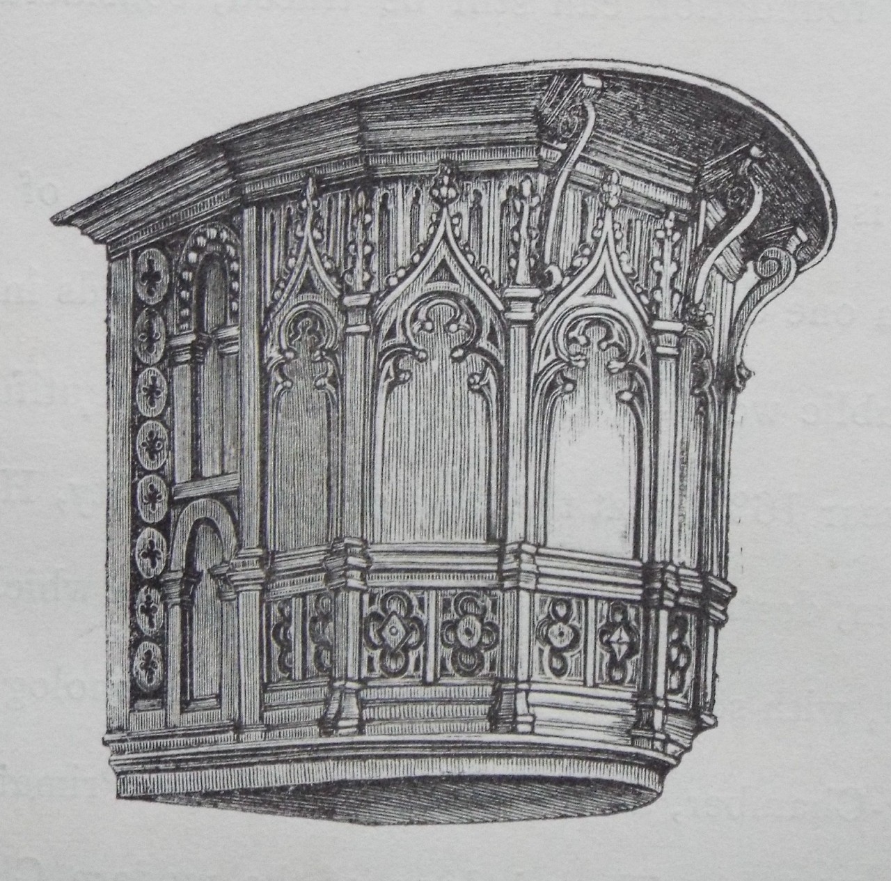 Wood - Pulpit of St.Martin's Church